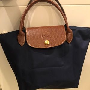 Longchamp Mini Bag • Navy